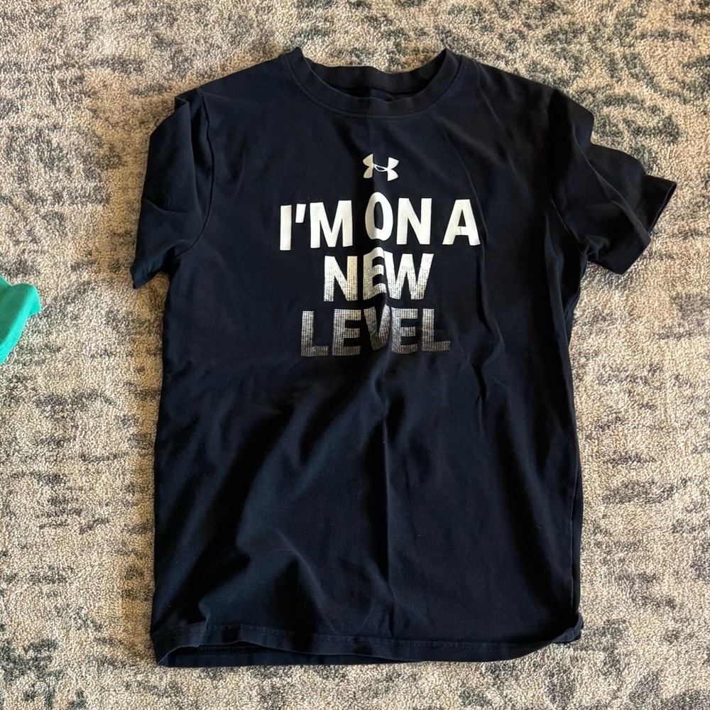 Under Armour Kids' Black Graphic Tee
